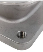 Motor Sports Turbo Adapter, Cast. 2.5" V-Band to T3 Housing, Threaded - Granatelli Motor Sports