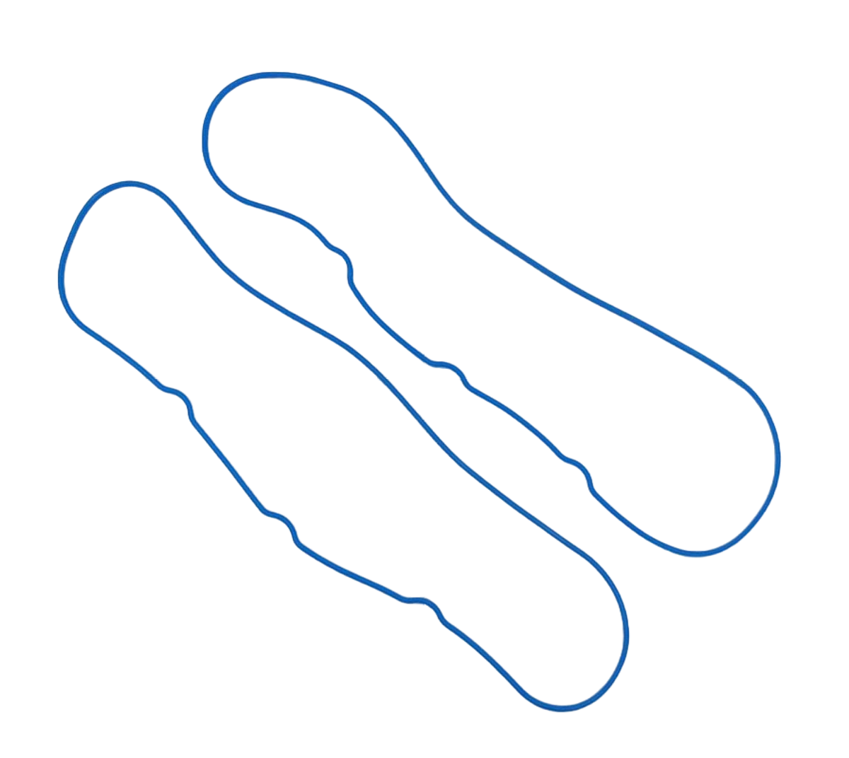Granatelli Motor Sports Valve Cover Gaskets 640369 - Granatelli Motor Sports