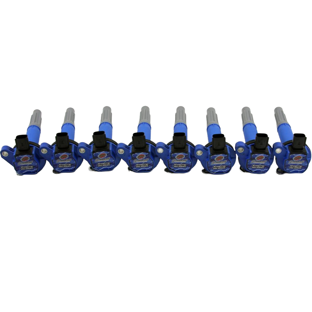 11-15.5 Ford 5.0L Coyote 4V Xtreme Coil-On-Plug Wire Conn Kit w/Coil Packs (65K Volts) - Granatelli Motor Sports