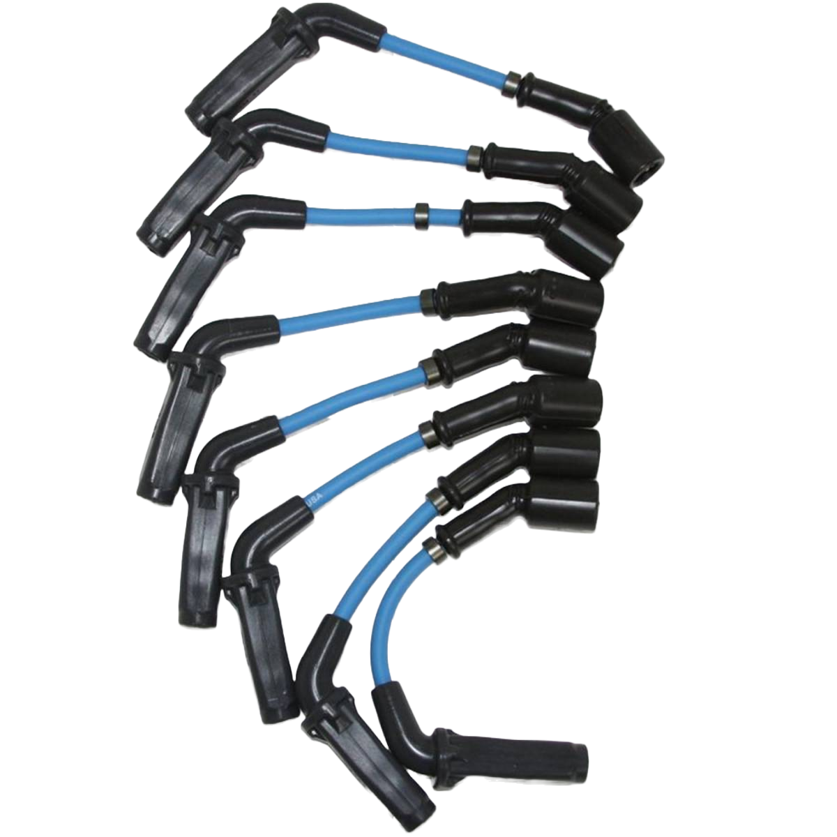 99-23 GM 6.0L/6.2L LS2/LS3/LSA/LS7/LS9 Hi-Perf Coil-Near-Plug Wire Conn Kit - Blue - Granatelli Motor Sports