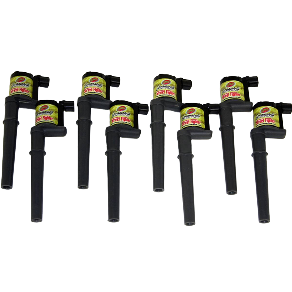 99-14 Ford 4.6L/5.4L 4V OEM Coil Packs - Black (Set of 8) - Granatelli Motor Sports