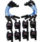 Pro Series Xtreme 80,000V Coil Pack & 0-Ohm Wire Kit for GM L83 5.3L & L86 6.2L – 28-5362KIT - Granatelli Motor Sports