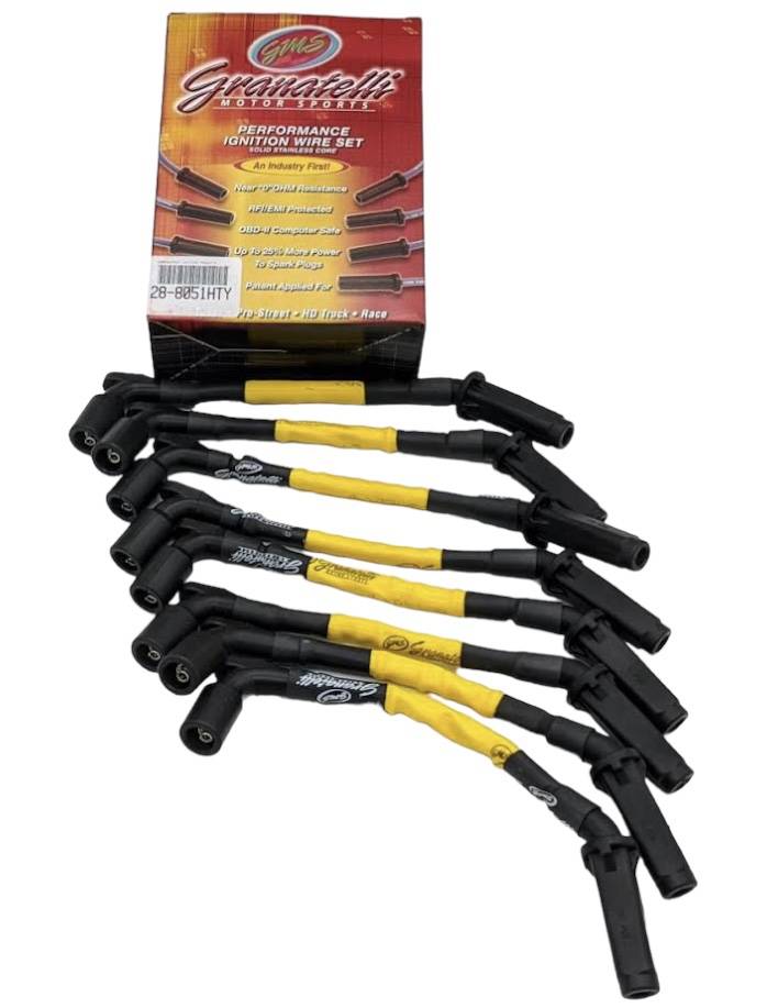 20-23 LT2 6.2L 8 Hi-Perf Coil-Near-Plug Ignition Wire Connector Kit w/Yellow Jacket - Granatelli Motor Sports