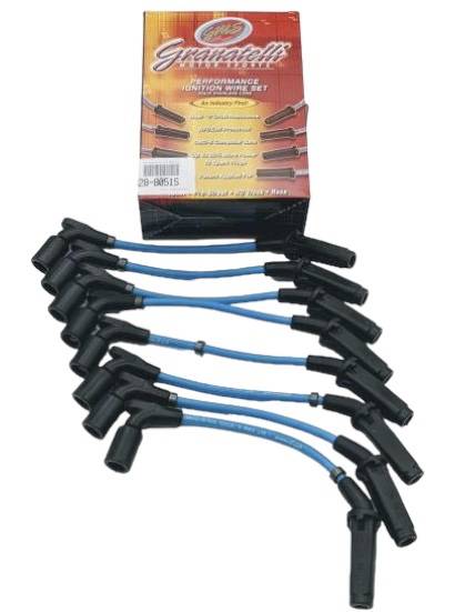 20-23 GM LT2 6.2L Straight Boot Hi-Perf Coil-Near-Plug Ignition Wire Connector Kit - Blue - Granatelli Motor Sports