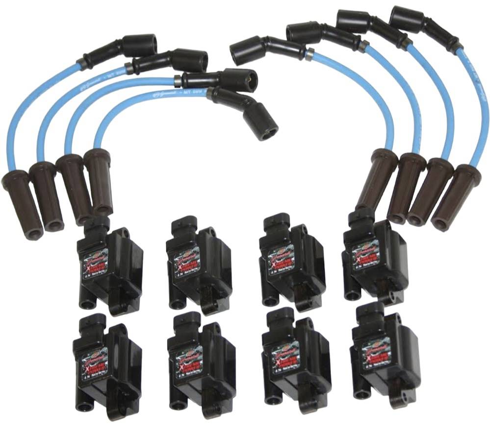 Motor Sports Coil-Near-Plug Coil And Connector Kit 28-1629KIT - Granatelli Motor Sports