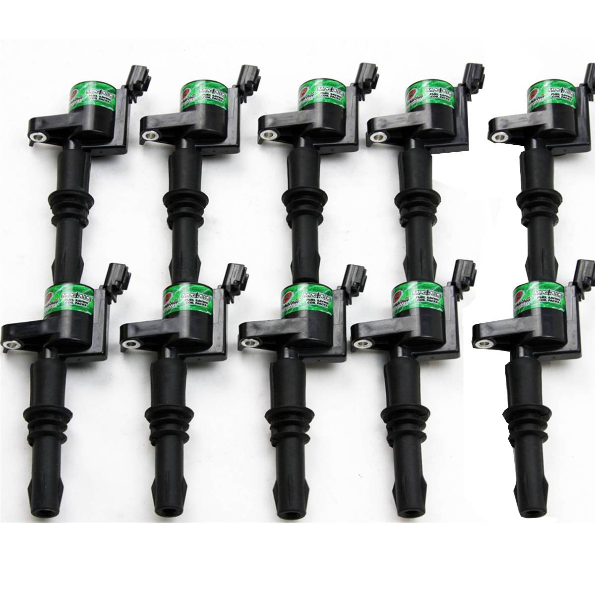 04-07 Ford 6.8L V10 3V Truck/SUV MPG Series Coil On Plug - Coil Packs (Set of 10) - Granatelli Motor Sports