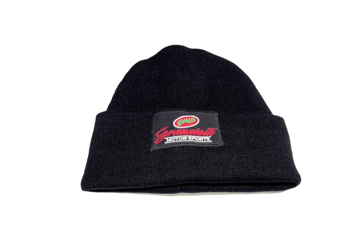Motor Sports BEANIE HAT BLACK - Granatelli Motor Sports