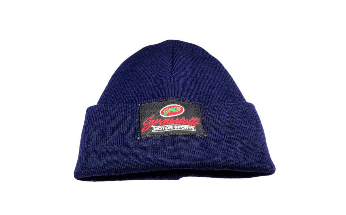 Motor Sports BEANIE HAT BLUE - Granatelli Motor Sports
