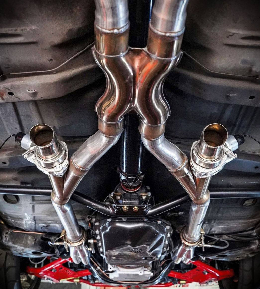 Granatelli Motor Sports Electronic Exhaust Cutout Kit 307525K - Stainless Steel Weld-In - 2.50" - Granatelli Motor Sports