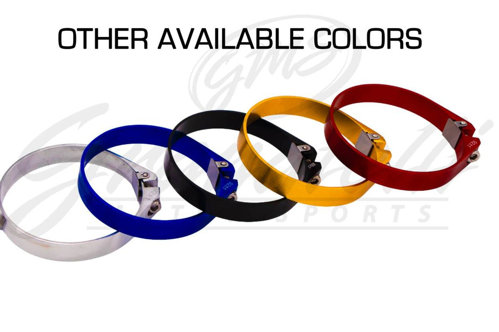 Gold Billet Aluminum Hose Clamp 109.6mm–111.6mm (Approx. 4.31"–4.39") – 971400G - Granatelli Motor Sports