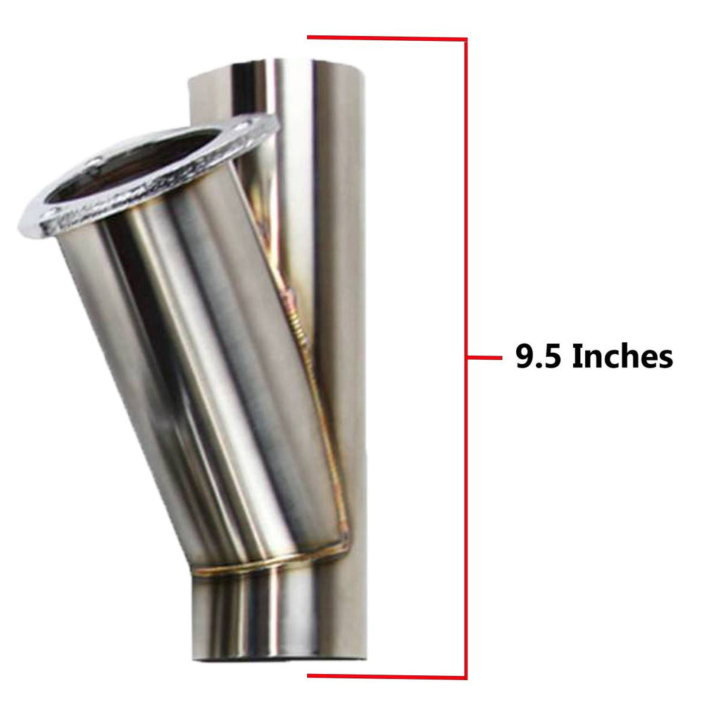 Motor Sports Dual Electronic Exhaust Cutout Kit 307522D - Stainless Steel Weld-In - 2.25" - Granatelli Motor Sports
