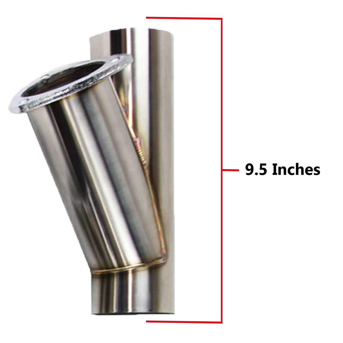 Motor Sports Dual Electronic Exhaust Cutout Kit 307522D - Stainless Steel Weld-In - 2.25" - Granatelli Motor Sports