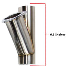Motor Sports Electronic Exhaust Cutout Kit 307525 - Stainless Steel Weld In Style : 2.50 inches - Granatelli Motor Sports