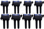 05-17 Dodge 5.7L/6.1L/6.4L Xtreme Coil On Plug Wire Conn Kit w/Coil Pack - Blk (Set of 8) - Granatelli Motor Sports