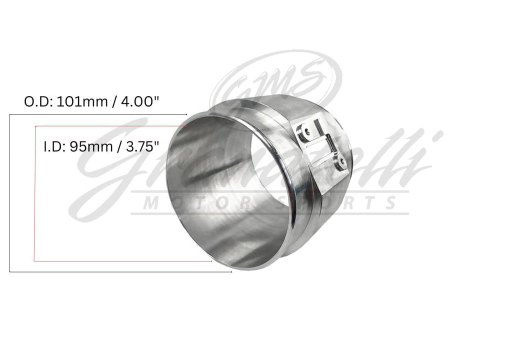 Motor Sports Universal 95MM MAF Billet Housing Slot Style Meter 280099 - Granatelli Motor Sports