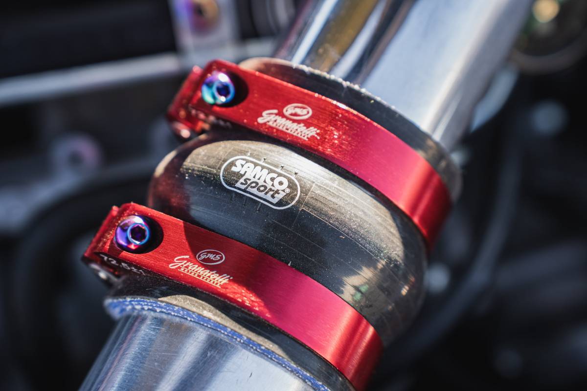 Red Billet Aluminum Hose Clamp 47.5mm���49.5mm (Approx. 1.87"–1.94") – 971175R - Granatelli Motor Sports