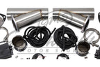 Granatelli Motor Sports Vacuum/ Pressure Controlled Electronic Exhaust Cutout Systems - Stainless Steel Weld In 309630K - Granatelli Motor Sports