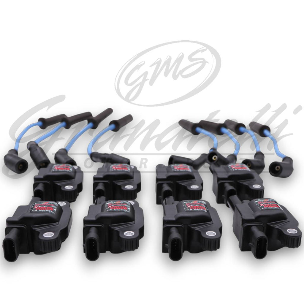 Pro Series Xtreme 80,000V Coil Pack & 0-Ohm Wire Kit for GM L83 5.3L & L86 6.2L – 28-5362KIT - Granatelli Motor Sports