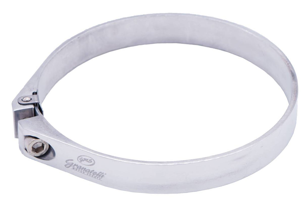 Polished Billet Aluminum Hose Clamp 109.6mm–111.6mm (Approx. 4.31"–4.39") – 971400P - Granatelli Motor Sports