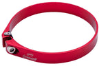 Red Anodized Billet Aluminum Hose Clamp 109.6mm–111.6mm (Approx. 4.31"–4.39") – 971400R - Granatelli Motor Sports