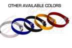 Black Anodized Billet Aluminum Hose Clamp 103.6mm–105.6mm (Approx. 4.08"–4.16") – 971375 - Granatelli Motor Sports