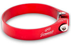 Red Anodized Billet Aluminum Hose Clamp 71.5mm–73.5mm (Approx. 2.81"–2.89") – 971250R - Granatelli Motor Sports