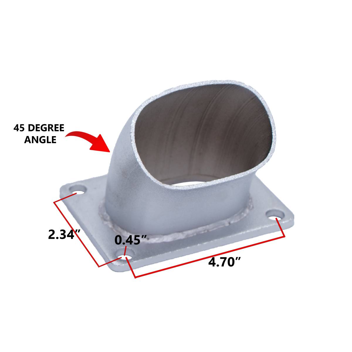 Single 3" Electronic Exhaust Oval Cutout Kit – Stainless Weld-In (313530) - Granatelli Motor Sports