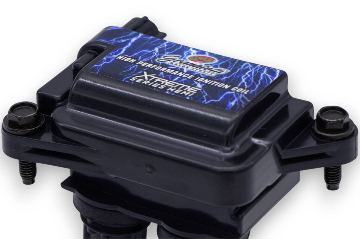 05-17 Dodge 5.7L/6.1L/6.4L Xtreme Coil On Plug Wire Conn Kit w/Coil Pack - Blk (Set of 8) - Granatelli Motor Sports