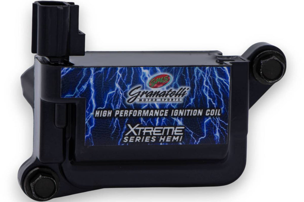 05-17 Dodge 5.7L/6.1L/6.4L Xtreme Coil On Plug Wire Conn Kit w/Coil Pack - Blk (Set of 8) - Granatelli Motor Sports