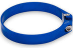 Blue Anodized Billet Aluminum Hose Clamp 109.6mm–111.6mm (Approx. 4.31"–4.39") – 971400B - Granatelli Motor Sports
