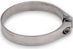 Polished Billet Aluminum Hose Clamp 109.6mm–111.6mm (Approx. 4.31"–4.39") – 971400P - Granatelli Motor Sports