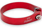 Red Anodized Billet Aluminum Hose Clamp 91mm–93mm (Approx. 3.58"–3.66") – 971325R - Granatelli Motor Sports