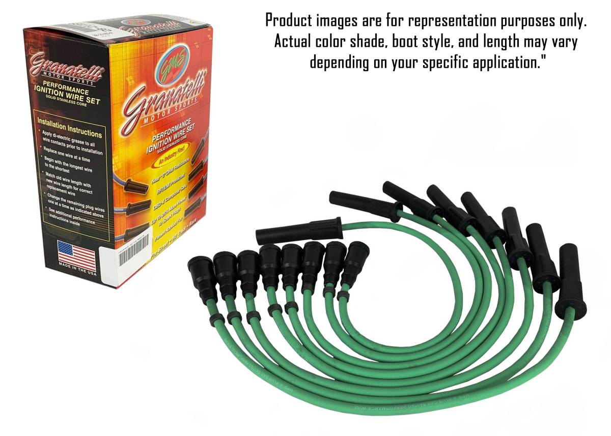07-11 Jeep Wrangler 6Cyl 3.8L MPG Plus Ignition Wires - Granatelli Motor Sports