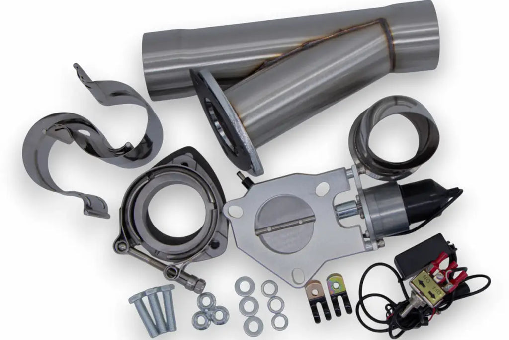 Motor Sports Electronic Exhaust Cutout Kit – Stainless Steel Slip-Fit - Granatelli Motor Sports