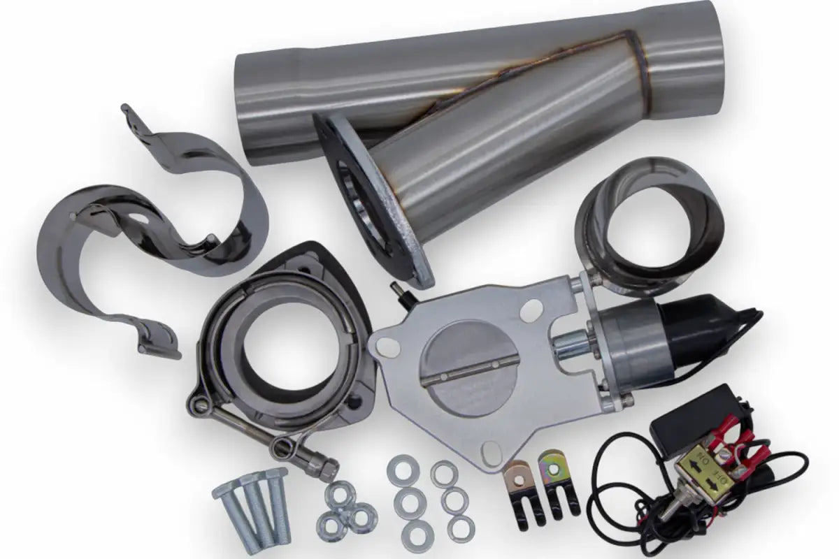 Motor Sports Electronic Exhaust Cutout Kit – Stainless Steel Slip-Fit - Granatelli Motor Sports