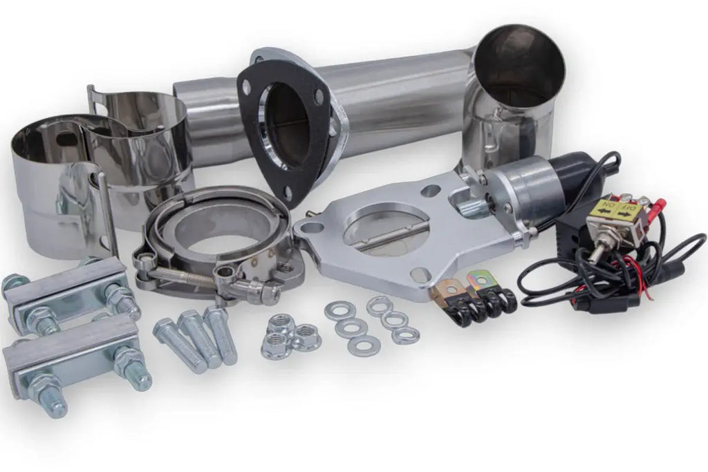 2.25" SS Slip-Fit Electronic Exhaust Cutout Kit - Granatelli Motor Sports