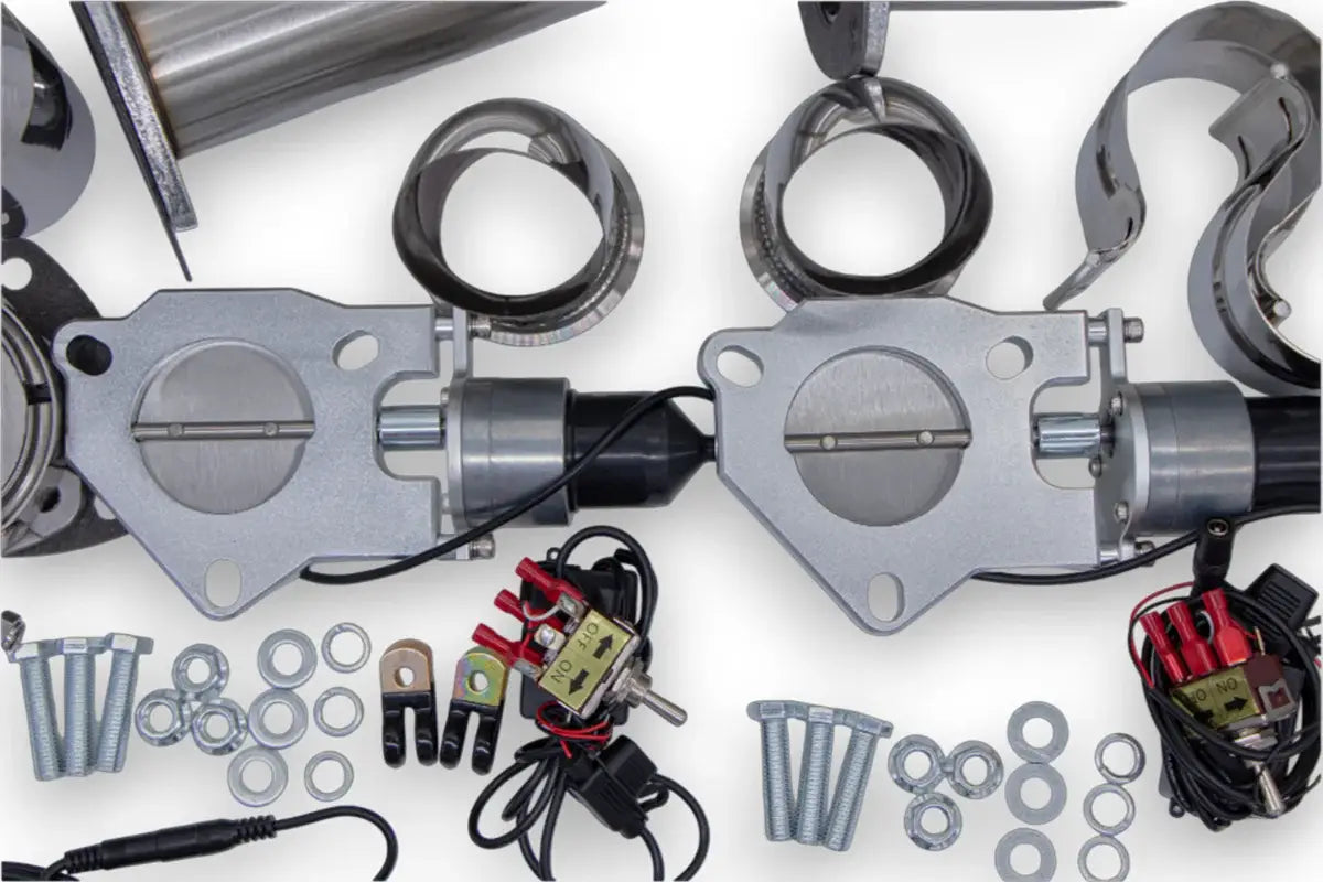 2.25" SS Slip-Fit Electronic Exhaust Cutout Kit - Granatelli Motor Sports