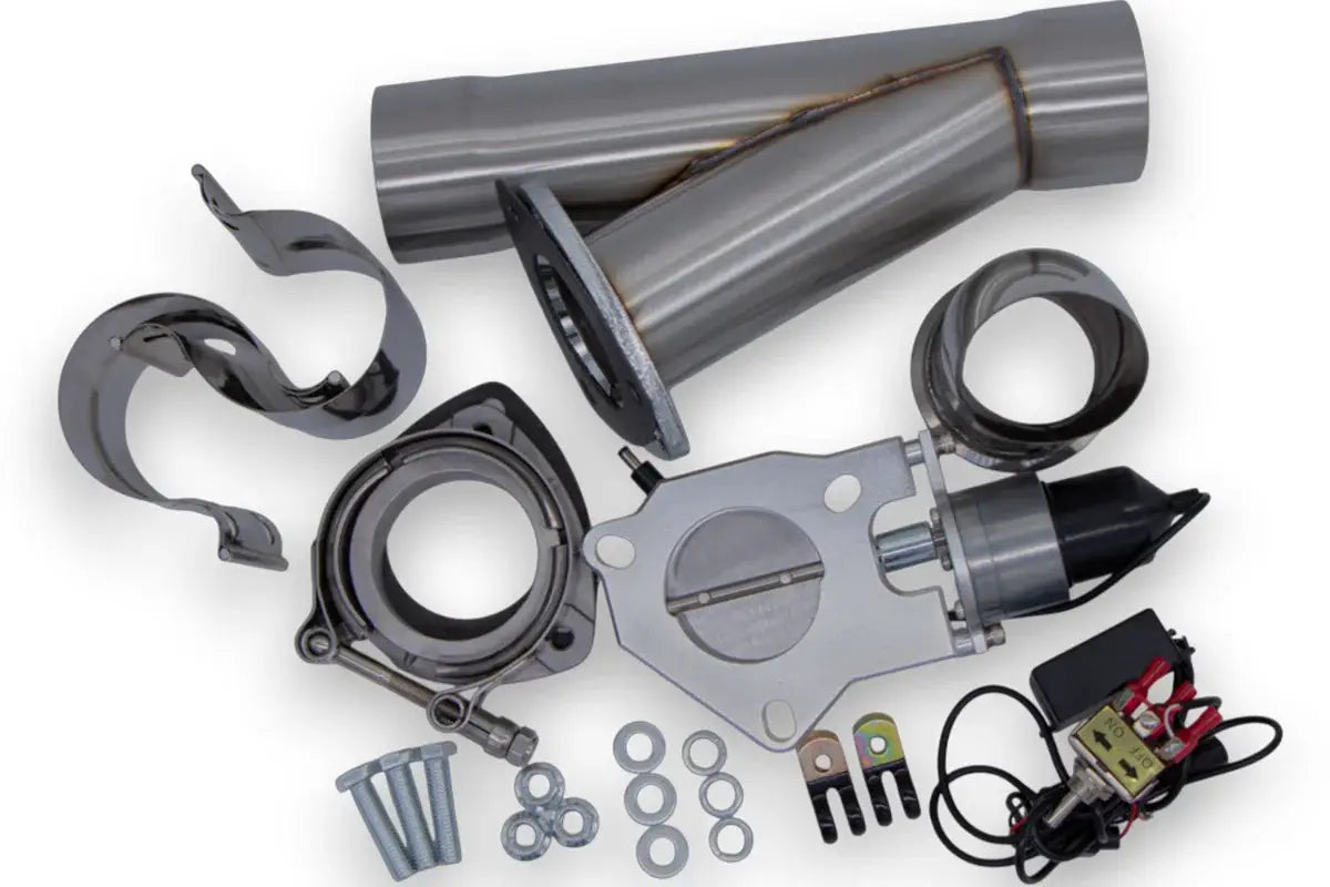 Electronic Exhaust Cutout Kit 302530K - SS Slip-Fit : 3.00" inches - Granatelli Motor Sports