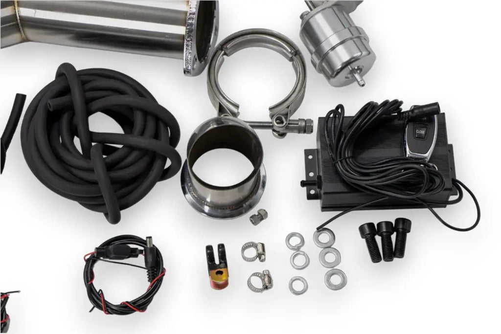Granatelli Motor Sports Vacuum/ Pressure Controlled Electronic Exhaust Cutout Systems - Stainless Steel Weld-In 309625K - Granatelli Motor Sports