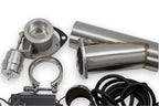 Granatelli Motor Sports Vacuum/ Pressure Controlled Electronic Exhaust Cutout Systems - Stainless Steel Weld-In 309625K - Granatelli Motor Sports