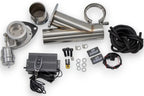Granatelli Motor Sports Vacuum/ Pressure Controlled Electronic Exhaust Cutout Systems - Stainless Steel Weld-In 309625K - Granatelli Motor Sports