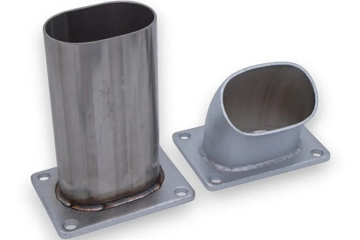 Single 3" Electronic Exhaust Oval Cutout Kit – Stainless Weld-In (313530) - Granatelli Motor Sports