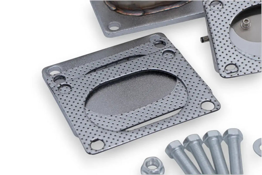 Single 3" Electronic Exhaust Oval Cutout Kit – Stainless Weld-In (313530) - Granatelli Motor Sports