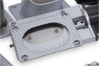 Granatelli Motor Sports Electronic Exhaust Oval Cutout Kit 313530D - Stainless Steel Weld-In - Granatelli Motor Sports