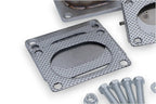 Granatelli Motor Sports Electronic Exhaust Oval Cutout Kit 313530D - Stainless Steel Weld-In - Granatelli Motor Sports
