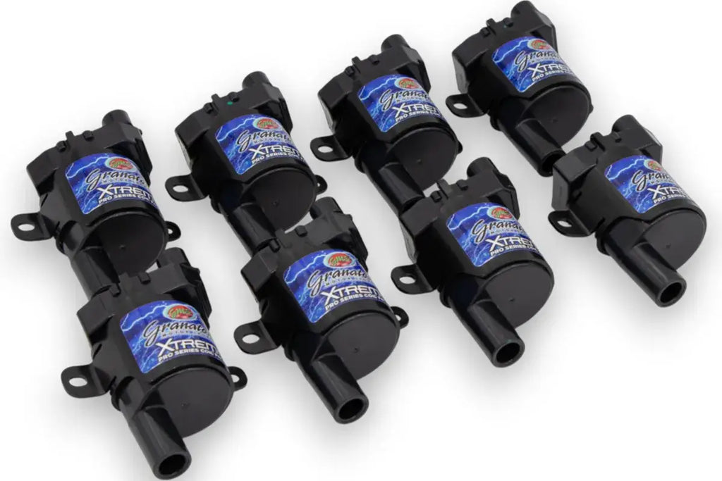 97-12 GM LS 4.8L/5.3L Trucks/SUV Cylindrical Pro Series Xtreme Coil Packs - Granatelli Motor Sports