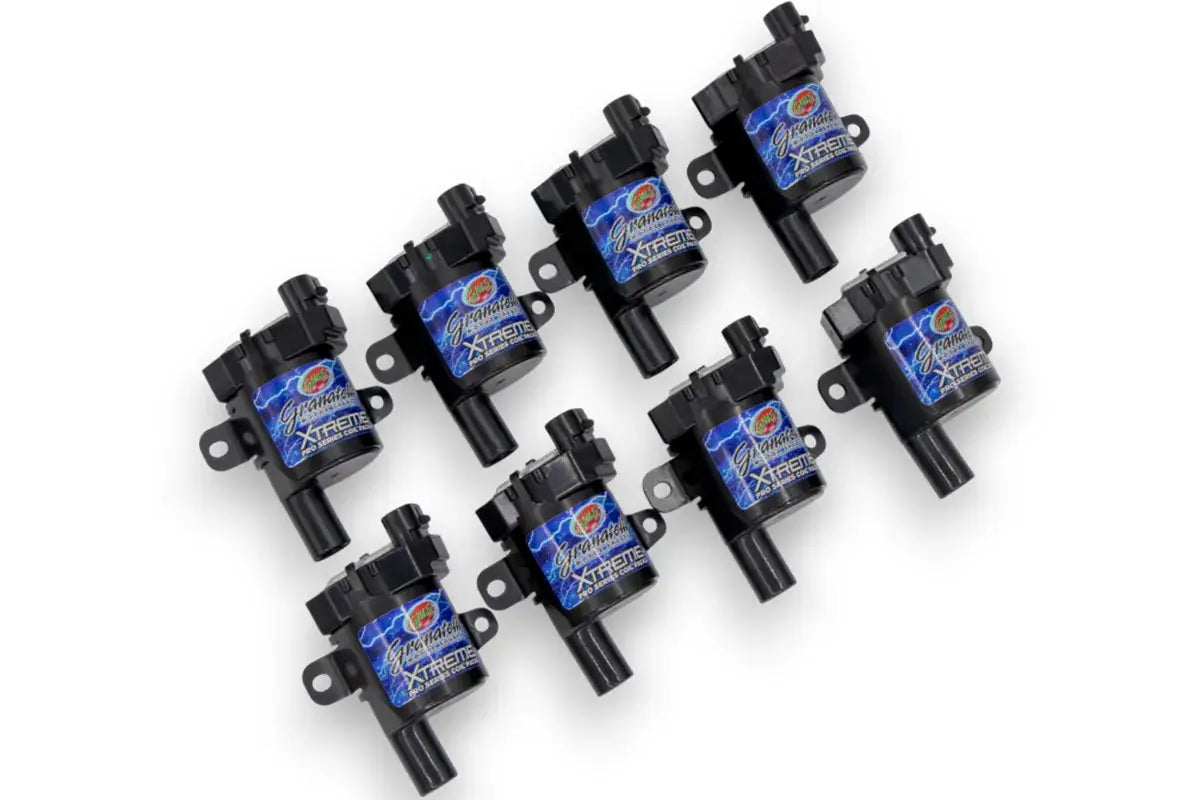 97-12 GM LS 4.8L/5.3L Trucks/SUV Cylindrical Pro Series Xtreme Coil Packs - Granatelli Motor Sports