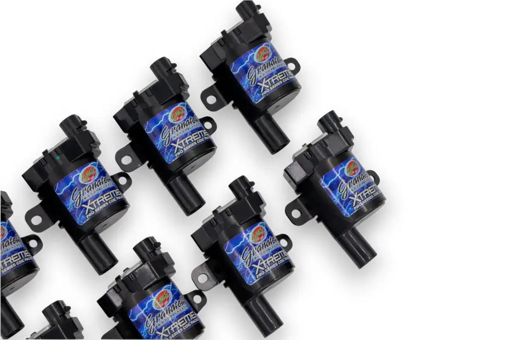 97-12 GM LS 4.8L/5.3L Trucks/SUV Cylindrical Pro Series Xtreme Coil Packs - Granatelli Motor Sports