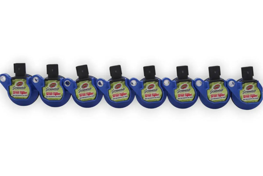 11-15.5 Ford Coyote 4V Street Fighter Coil-On-Plug Wire Conn Kit w/Coil Packs (42K Volt) - Granatelli Motor Sports