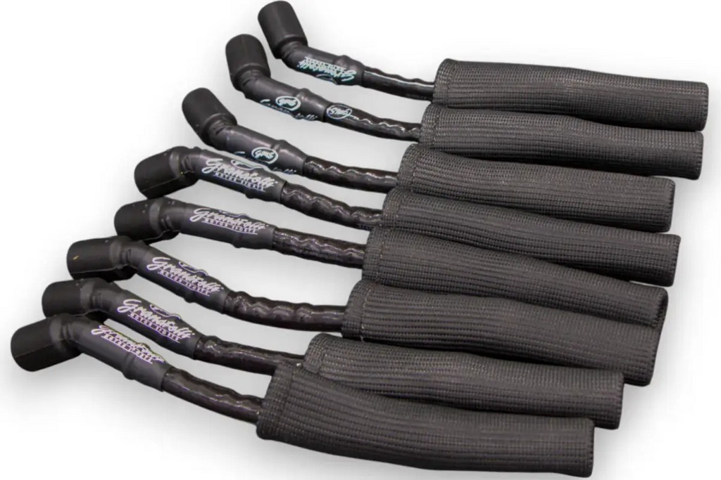 14-23 GM LT1 6.2L Hi-Perf Coil-Near-Plug Wire Conn Kit w/Blk Jacket/Black Sleeve - Granatelli Motor Sports
